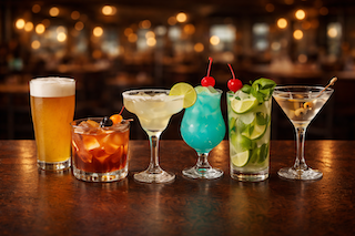 Cocktails and craft beer